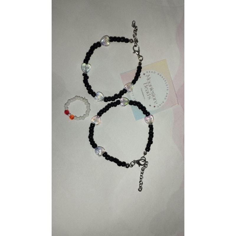 Gelang Manik + rantai pengait