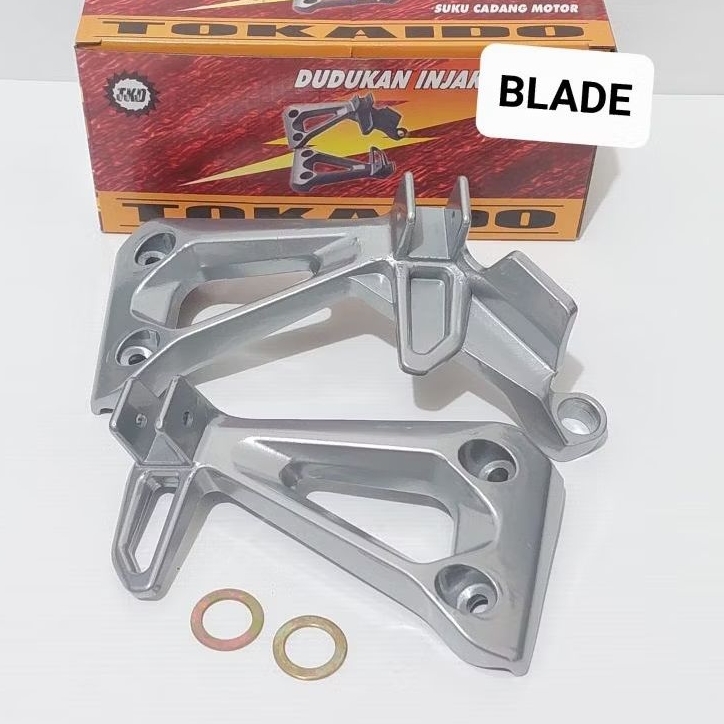 dudukan step footstep belakang kiri plus kanan BLADE LAMA OLD REVO ABSOLUTE LAMA MERK TOKAIDO