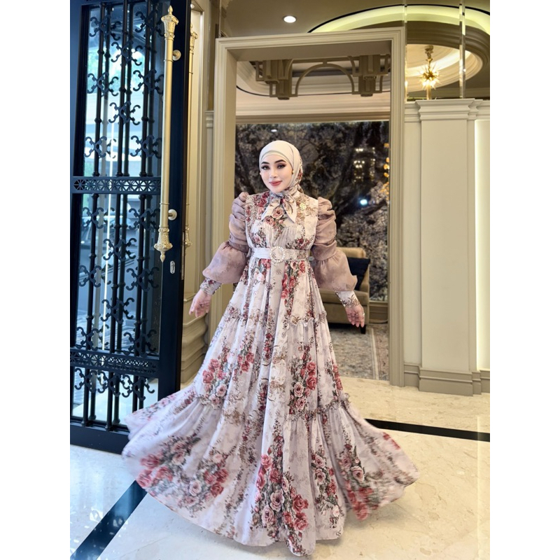 Set dress flowers Nabila by shellasaukia