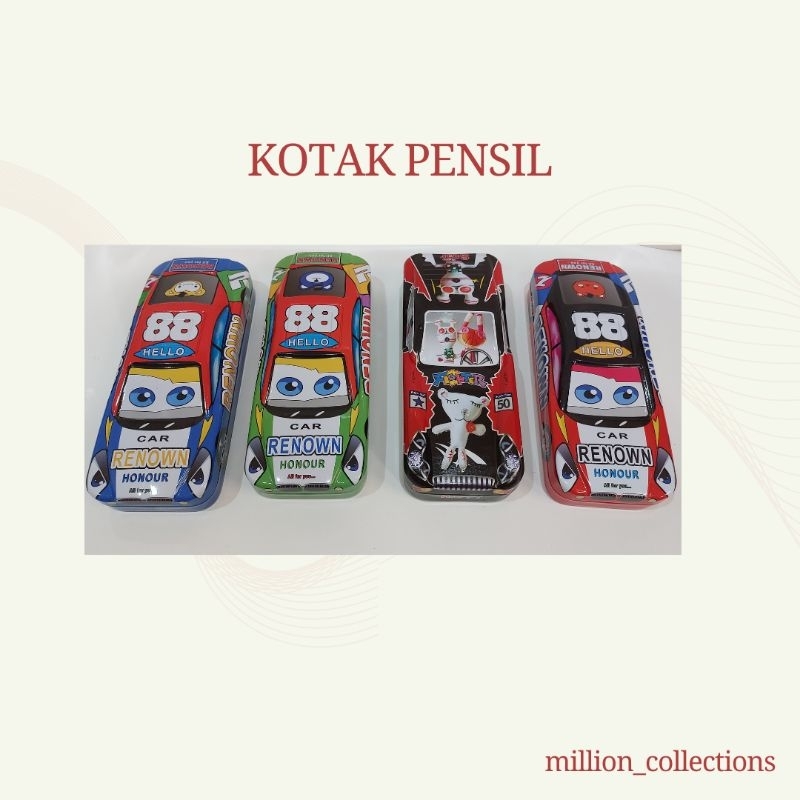 

Kotak Pensil Kaleng