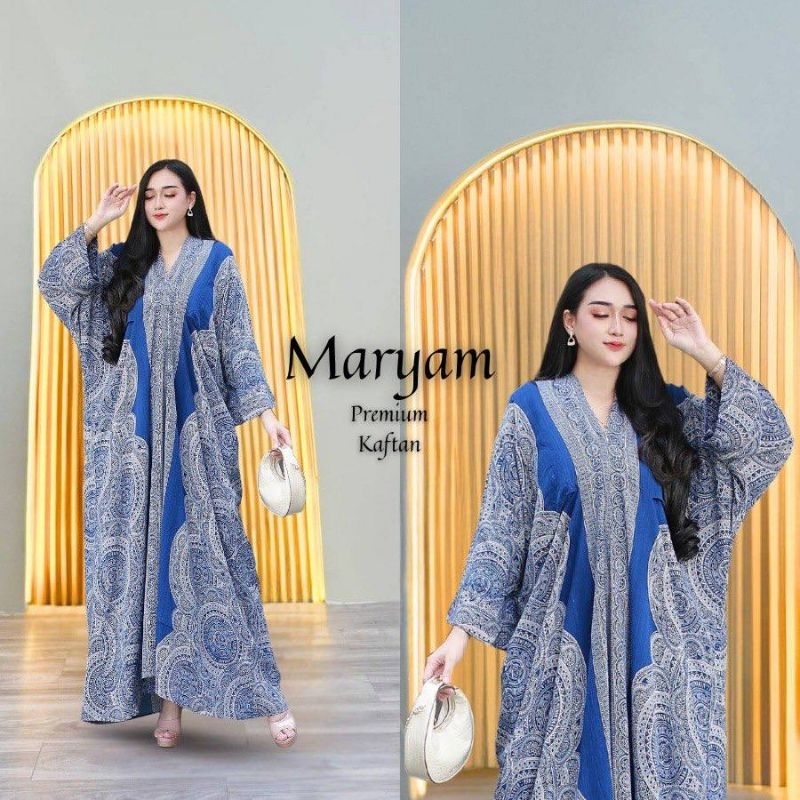 KAFTAN TERLARIS KAFTAN JUMBO NEW MODE KAFTAN MARYAM JUMBO PREMIUM