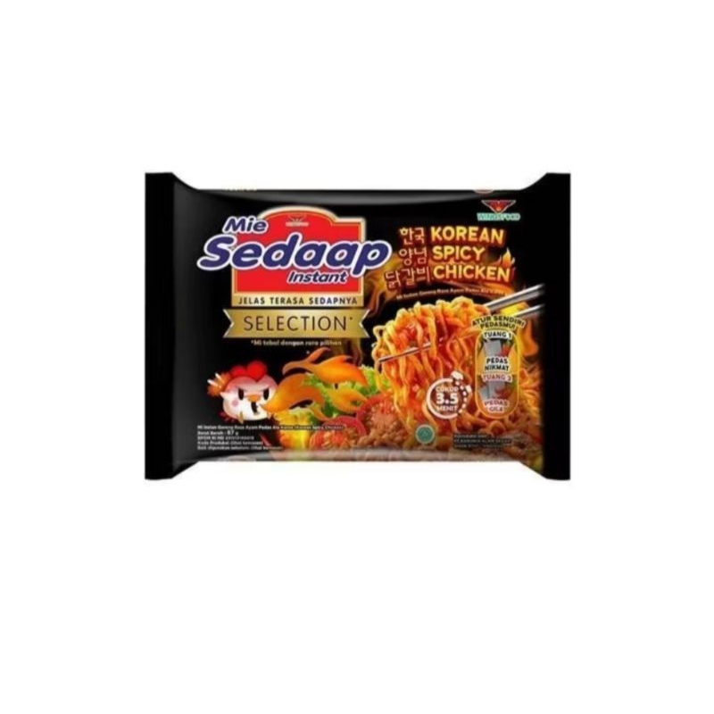 

sedap selection korean spicy (40 pcs)