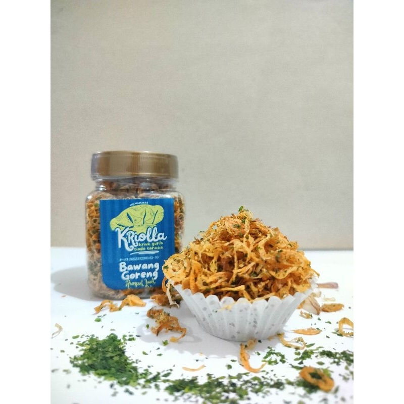 

KRIOLLA Bawang Goreng Rumput Laut