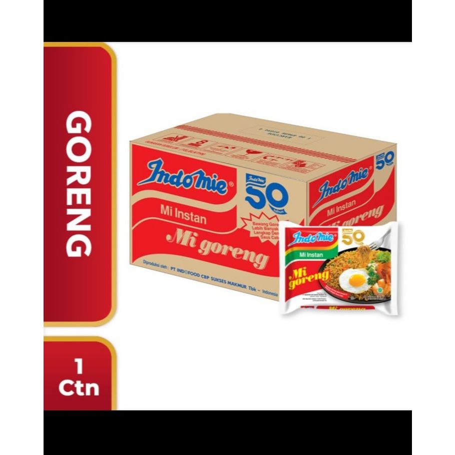 

Indomie Goreng Spesial 1 karton