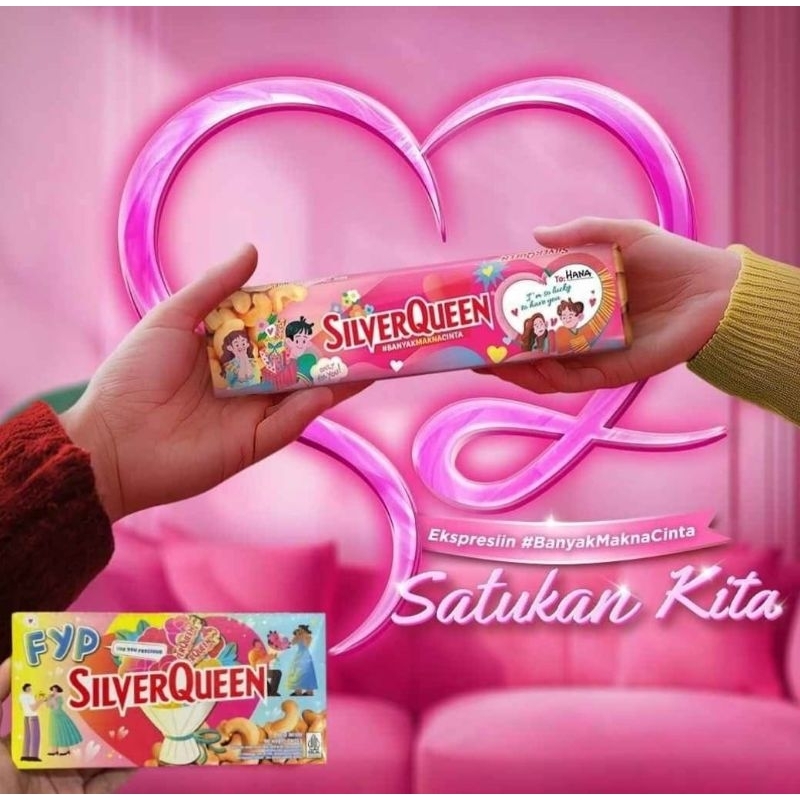 

Coklat silverqueen edisi valentine