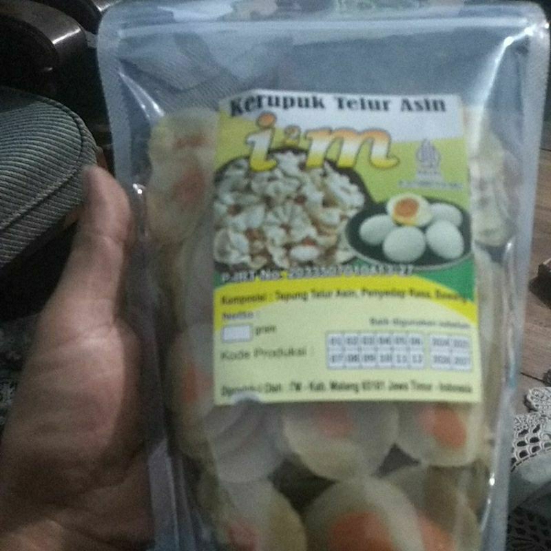 

krupuktelorasin(mentahan)