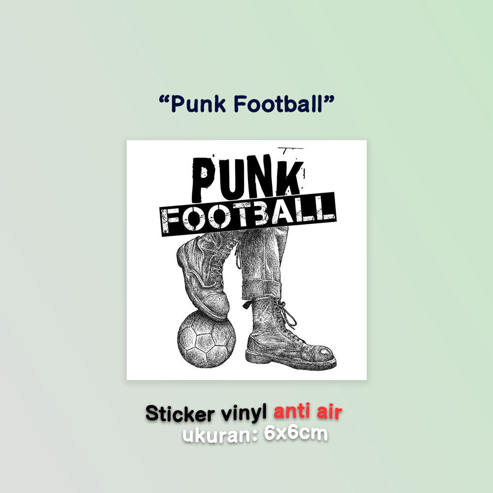 

Sticker Vinyl Anti Air Punk Football