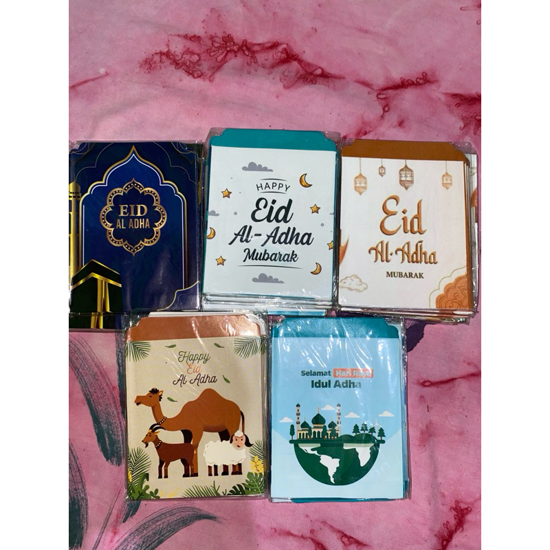 

(ISI 10 PCS) AMPLOP LEBARAN IDHUL ADHA ANGPAU KARAKTER LUCU
