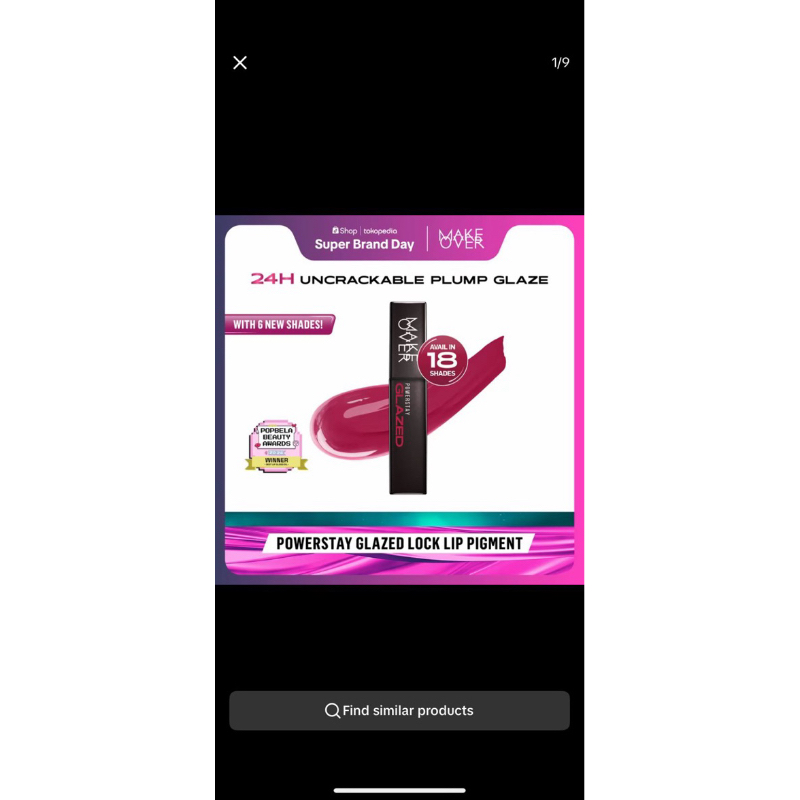 Make Over Glazed Preloved (Balqis)