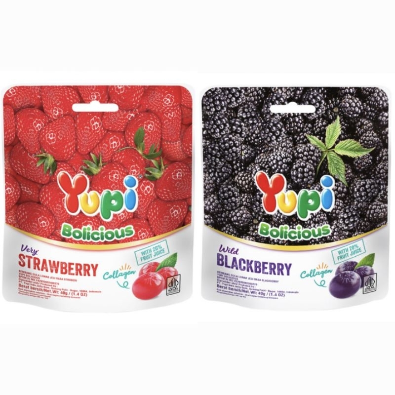

Yupi Permen Gummy Bolicious 40 g