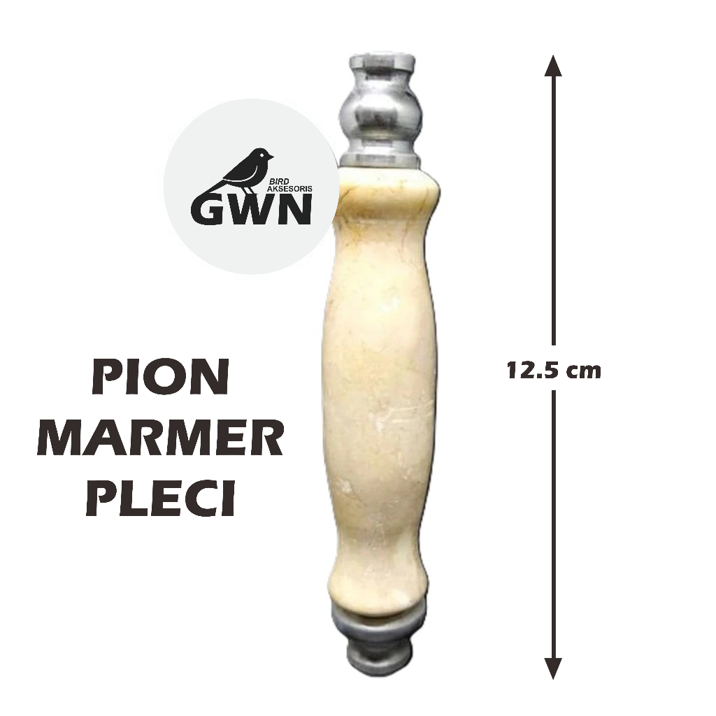 PION MARMER SANGKAR BURUNG PLECI BATU PANJANG PION GANTUNGAN SANGKAR KANDANG BURUNG PLECI KOLIBRI