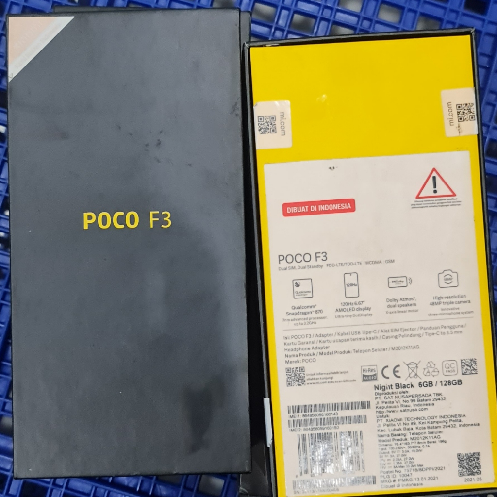 

BOX/DUS/KOTAK For POCO F3 (Ex.Original)