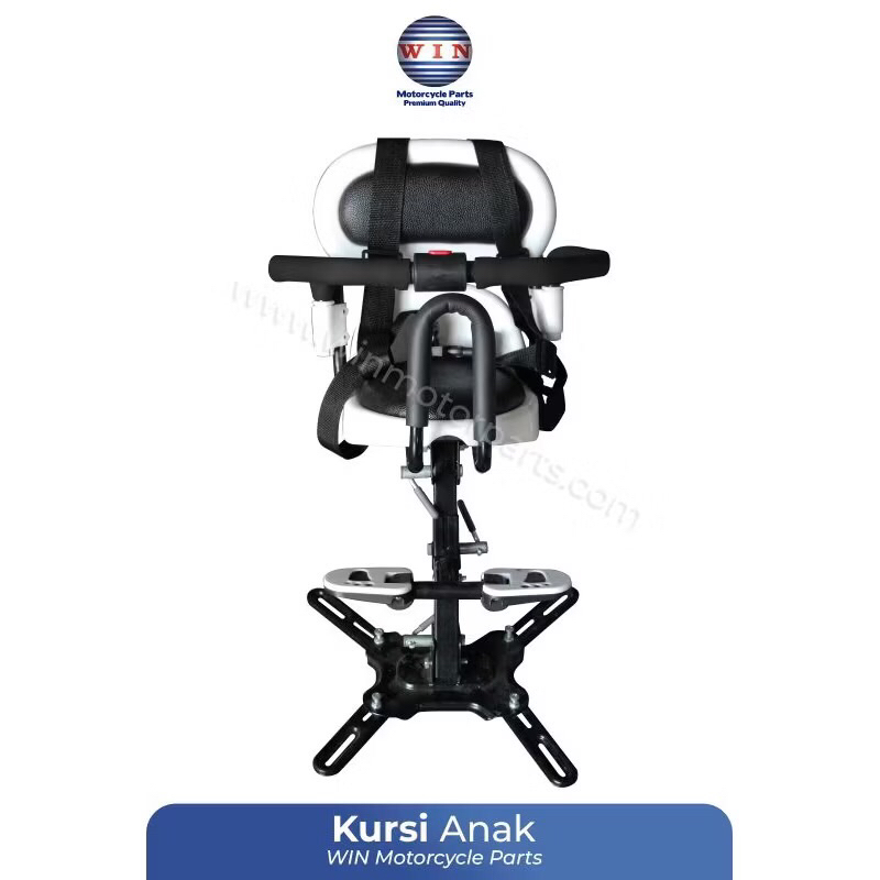 BJM SBY - Kursi Boncengan Anak untuk Motor Matic WIN | jok bonceng duduk depan bayi / portable baby 