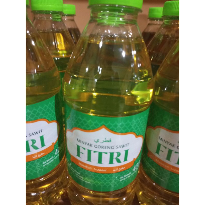 

Minyak goreng Fitri Kemasan 400 ml