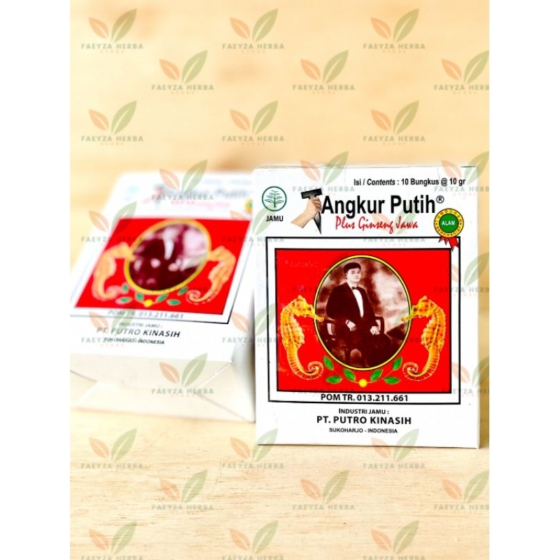 

Jamu tangkur putih putro kinasih isi 10 sachet