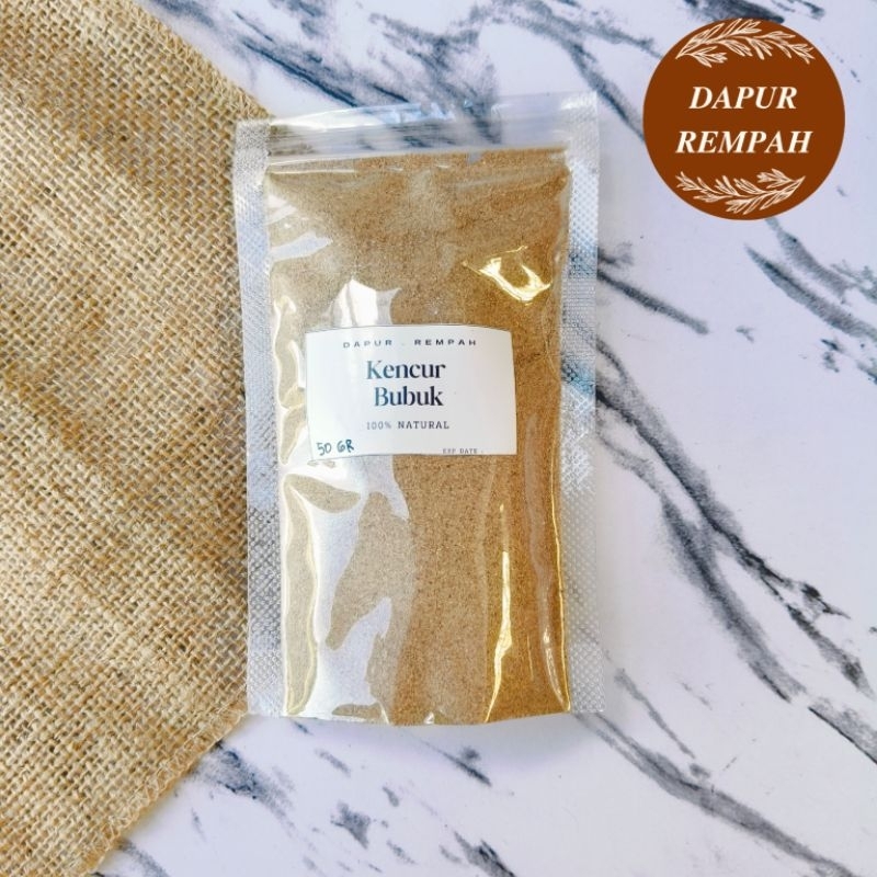 

Kencur Bubuk Aromatic Ginger Powder