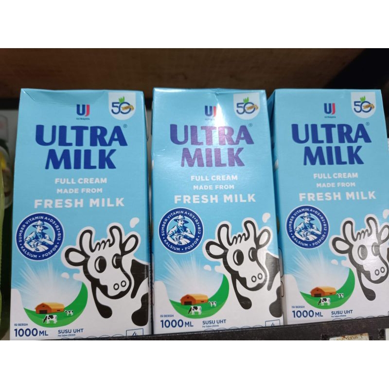 

susu uht ultra milk 1000ml