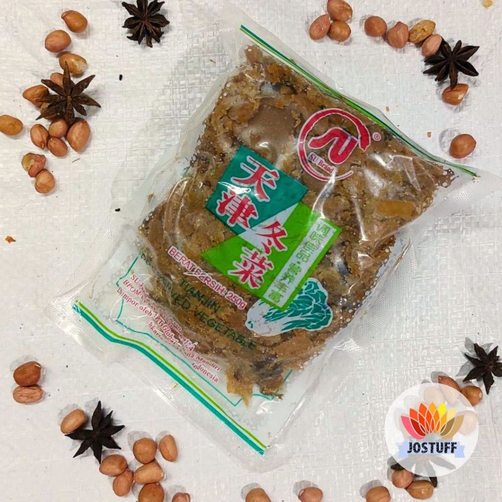 

Tianjin Preserved Vegetable Tongjay Tongjai Su Brand 100 Gram