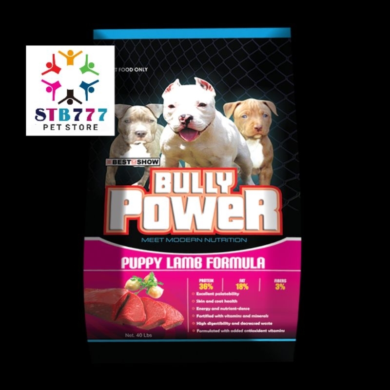 Bully Power Junior Lamb Formula-Makanan Kering Anjing