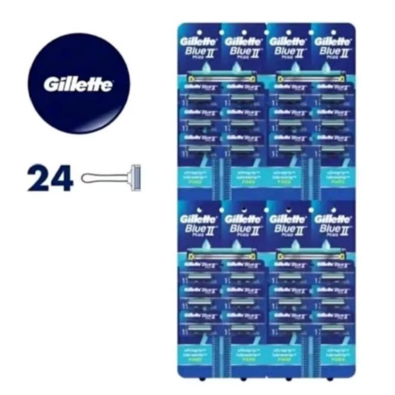 pisau cukur gillette blue II/ pisau cukur gillette ori/Gillette blue