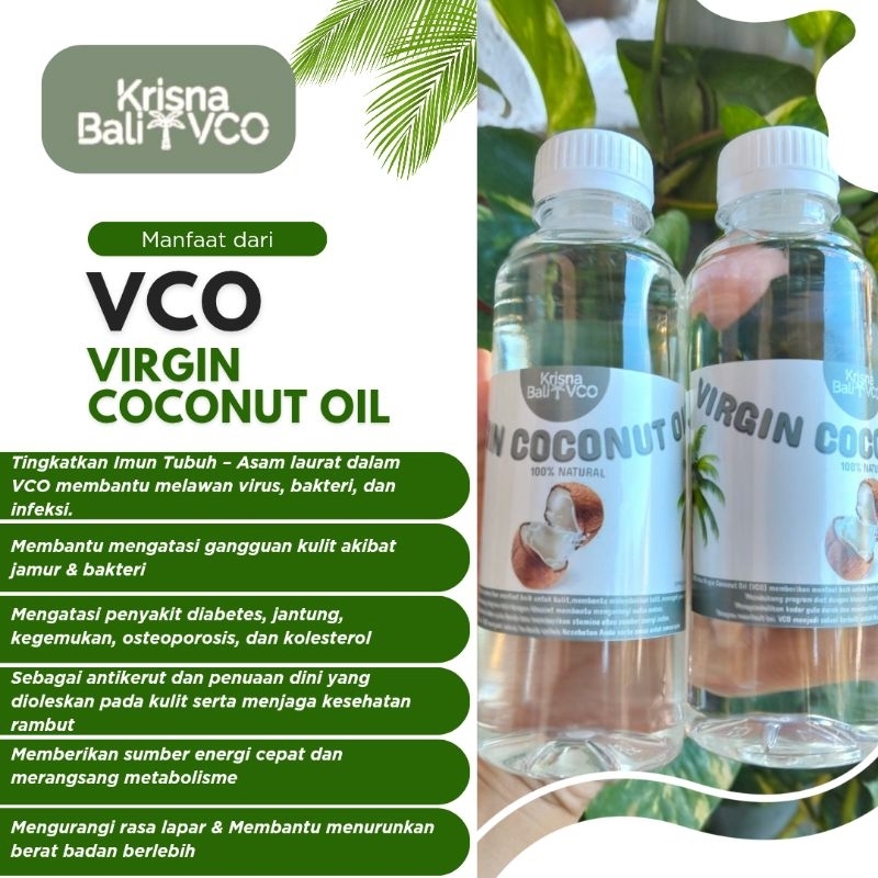 VIRGIN COCONUT OIL 250 ml | VCO | MINYAK KELAPA MURNI |  MINYAK KELAPA HERBAL | 100% ALAMI | BABY OI