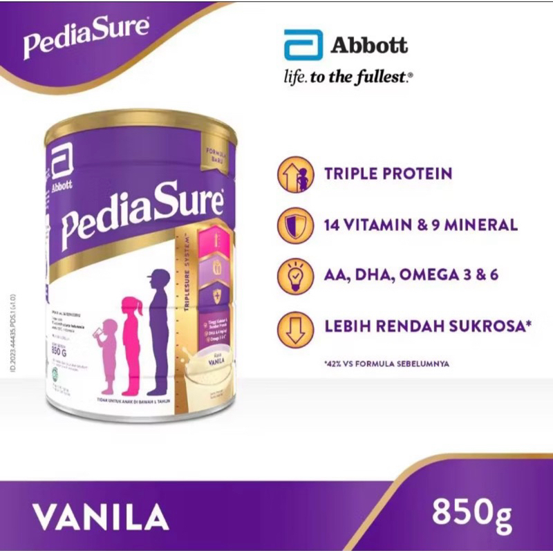 

Pediasure Triplesure 800gr Kemasan Baru