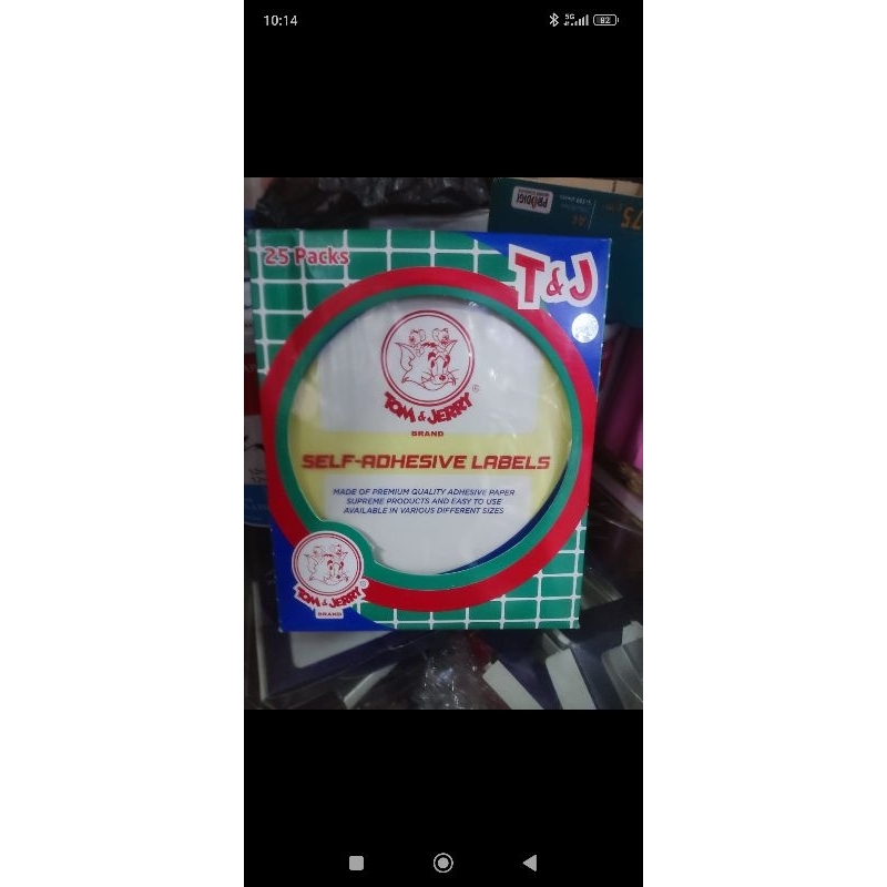 

LABEL TOM AND JERRY 1 BOX
