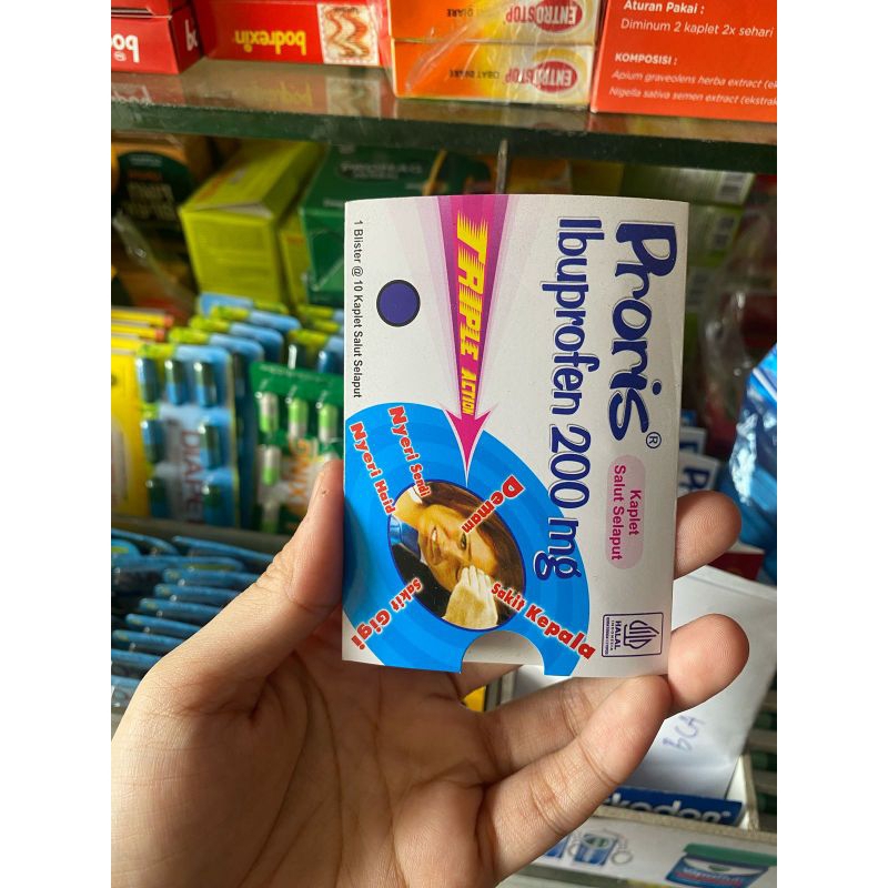 Proris tablet ibuprofen isi 10 kaplet