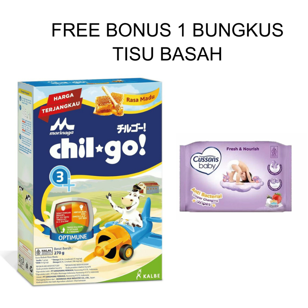 

CHILGO 3+ Susu Bubuk Madu 270g – Nutrisi Seimbang untuk Si Kecil yang Aktif dan Cerdas!