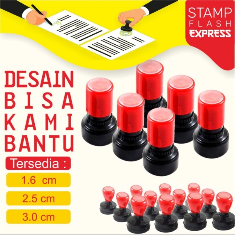 

Stempel Flash/Otomatis Tinggal pakai