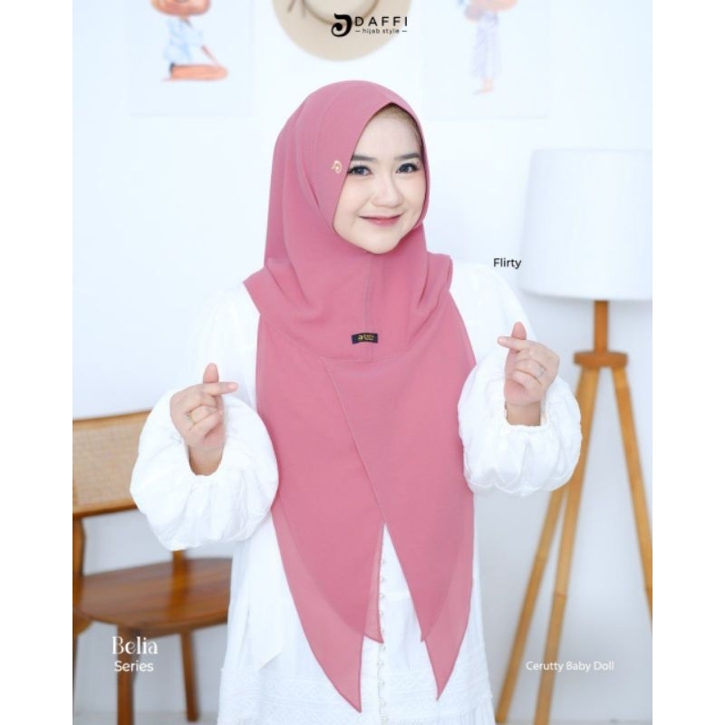 BELIA HIJAB INSTAN TERBARU BY DAFFI HIJAB