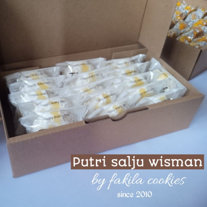 

Kue Putri Salju premium isi 15 pcs