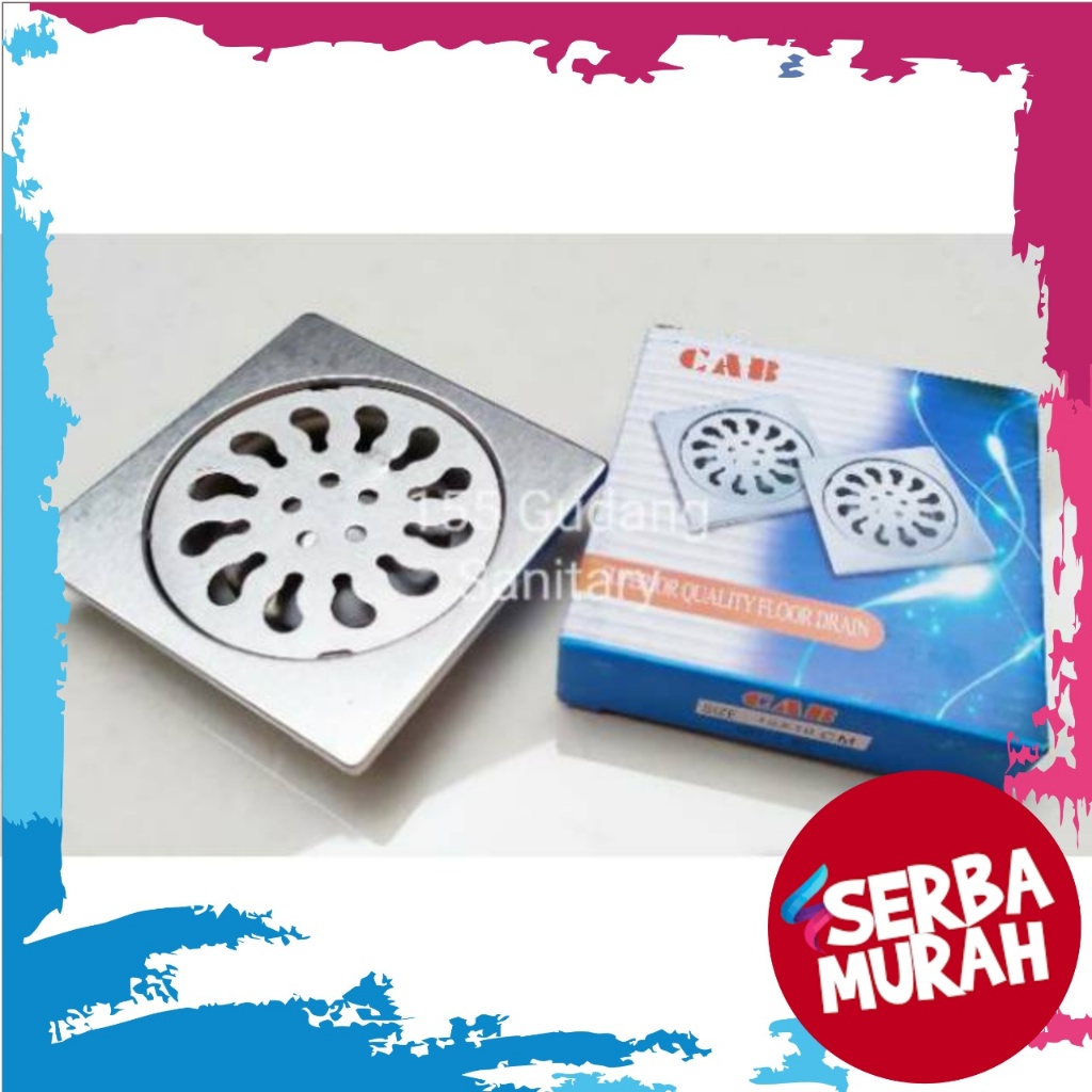 Saringan Got Floor Drain Stainless 4 inch