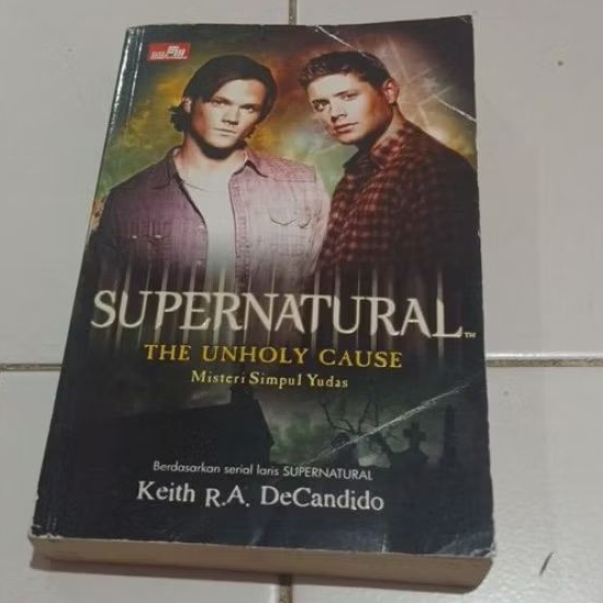 NOVEL SUPERNATURAL THE UNHOLY HOUSE