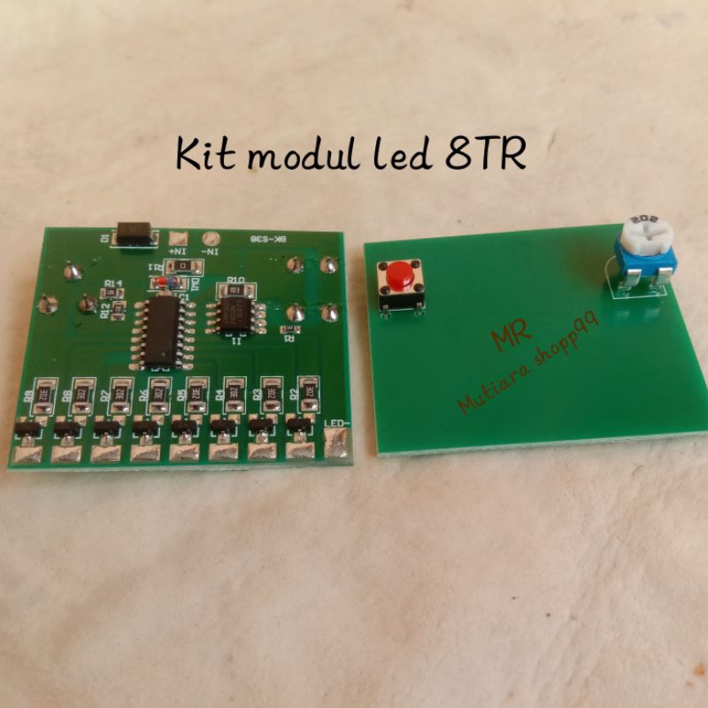 Modul LED 8 TR 10 kombinasi auto manual BK S-38