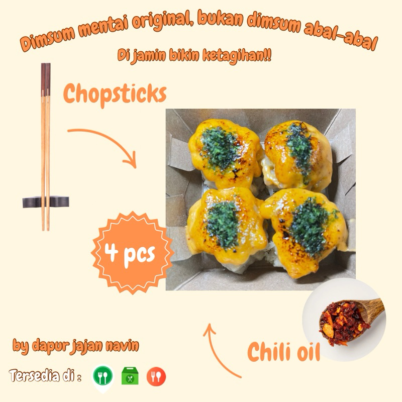 

dimsum mentai original isi 4 pcs