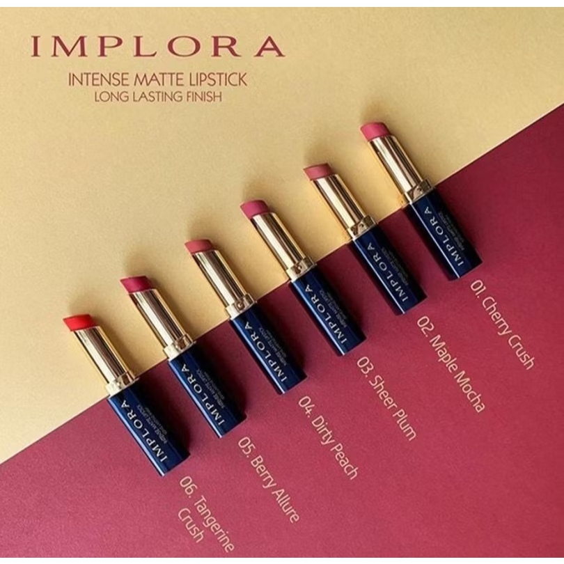 Paviola Implora Lipstick Intense Matte - Implora Lipstick
