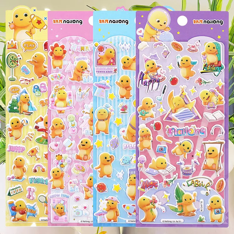 

Miniso Nailong Sticker Puffy / Mainan anak