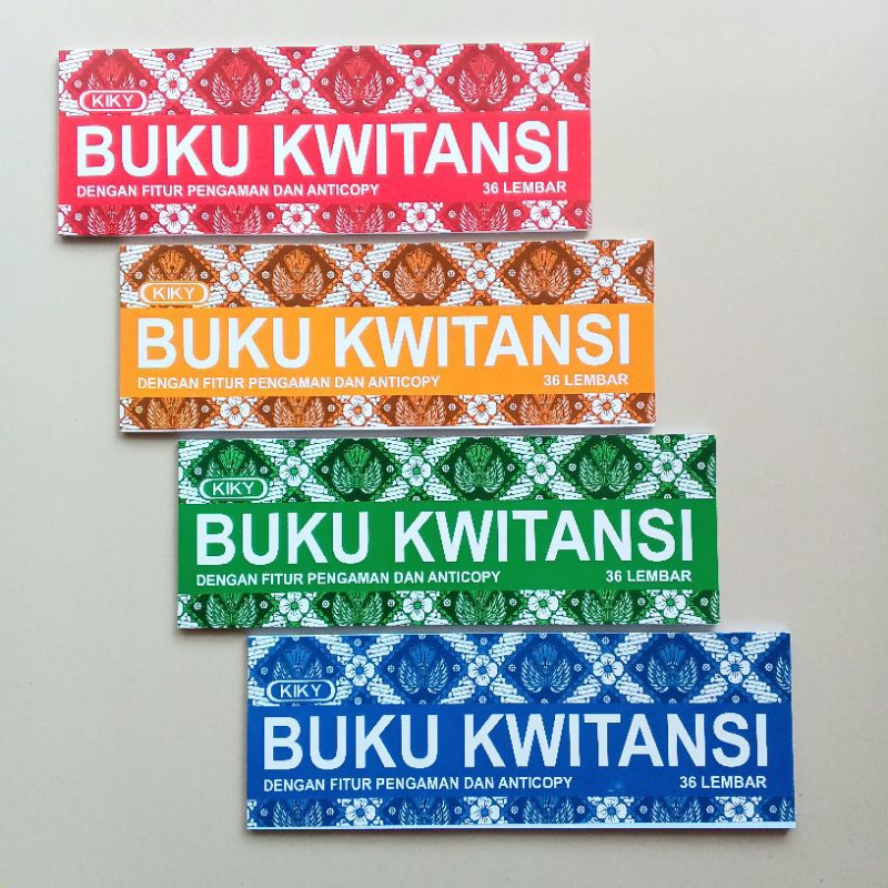 

Kwitansi Kiky Mini 1 Pack - ISI 10