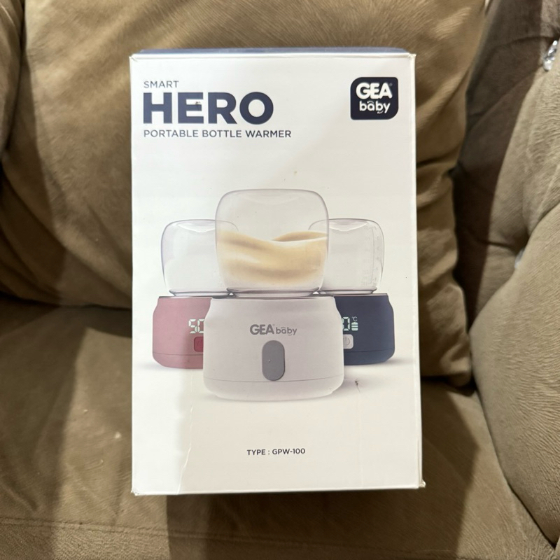 preloved like NEW NETT GEA BABY Smart Hero Portable Bottle Warmer GPW-100 Penghangat botol susu Pema