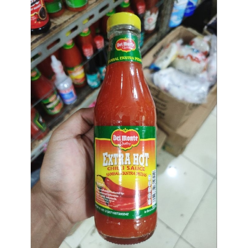 

Sambal Del Monte Saus Saos Kemasan Botol All Varian Delmonte