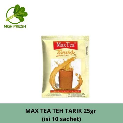

MAX TEA TEH TARIK 10X25gr 1 RENCENG