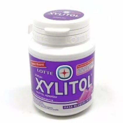 

Xylitol Blueberry Mint Botol 58g / Permen Karet / Candy Pelega tenggorokan