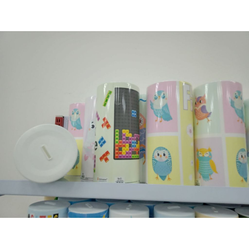 Celengan Anak, Celengan Technoplast Plastik, Celengan Aesthetic, Celengsn Plastik Lucu, Coin Bank Pl