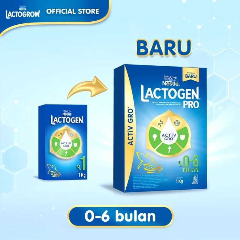 Lactogen 0-6 Bulan 1kg