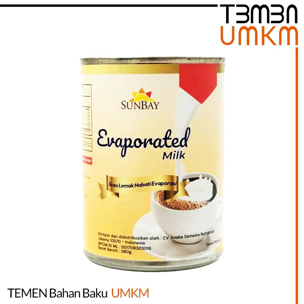 

Sunbay Evaporated Milk 380gr - Susu Evaporasi praktis untuk baking & Cooking