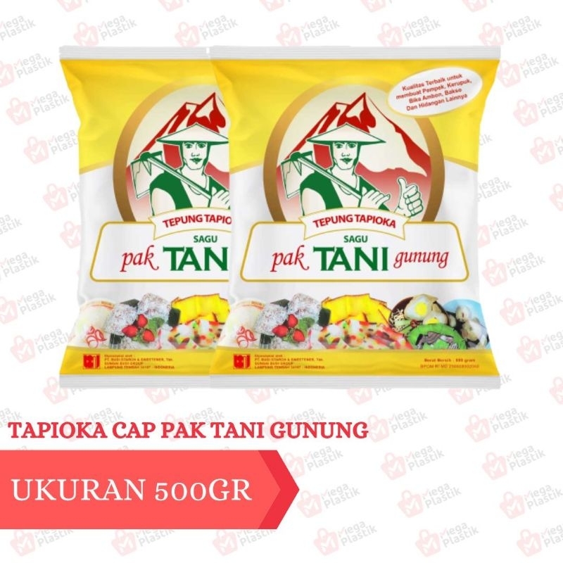 

TAPIOKA CAP PAK TANI GUNUNG 500GR