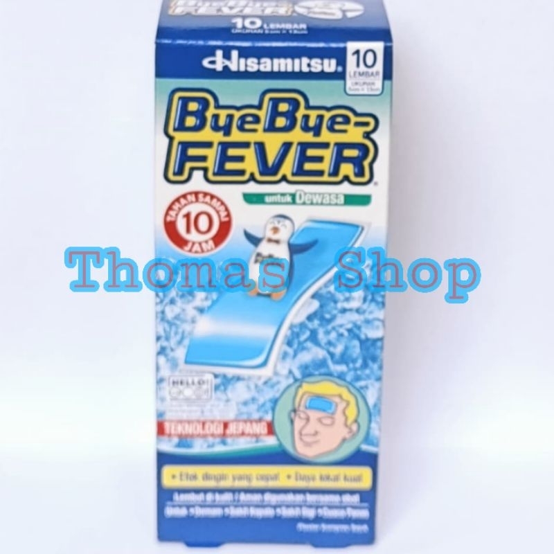 BYEBYE-FEVER Dewasa 1pcs | ByeBye-Fever Byebye Fever