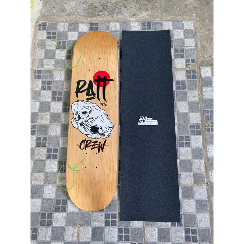 Deck CDD x Ratt Skateboard