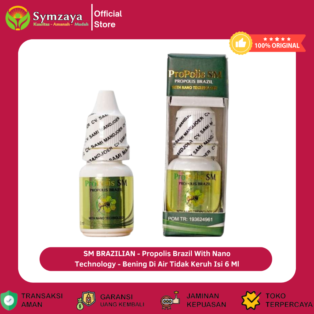 SM Brazilian - Propolis SM Brazilian 100% Original Asli Murah With Nano Technology